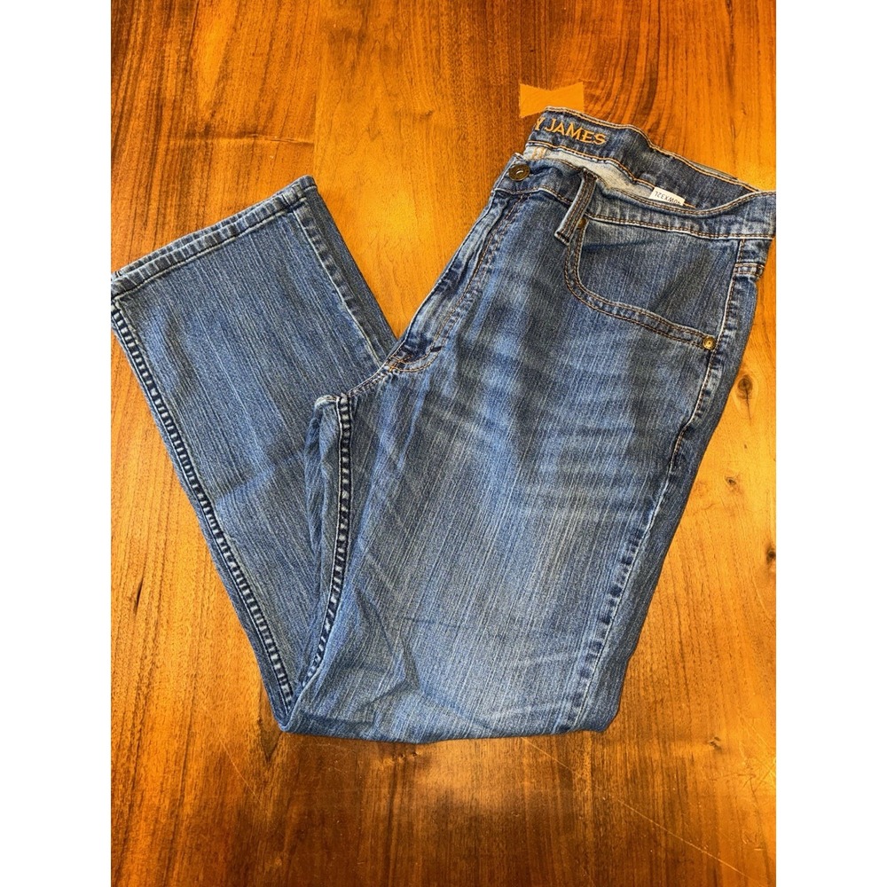 CODY JAMES CORE 40x32 Men's Boot Cut Cotton Denim Blue Jeans